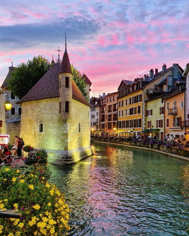 L'Echappee Du 36 - 4 Chambres Dans Le Triangle D'Or A 100M Du Lac, Parking Gratuit Annecy Esterno foto