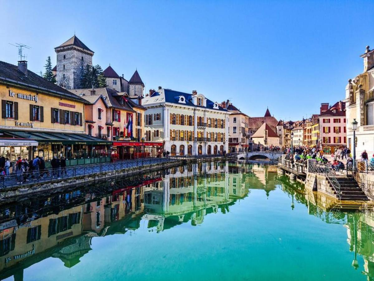 L'Echappee Du 36 - 4 Chambres Dans Le Triangle D'Or A 100M Du Lac, Parking Gratuit Annecy Esterno foto